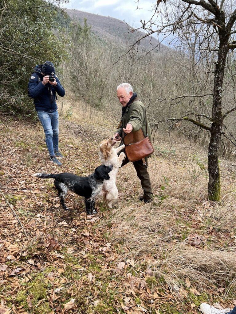 dogs and truffles