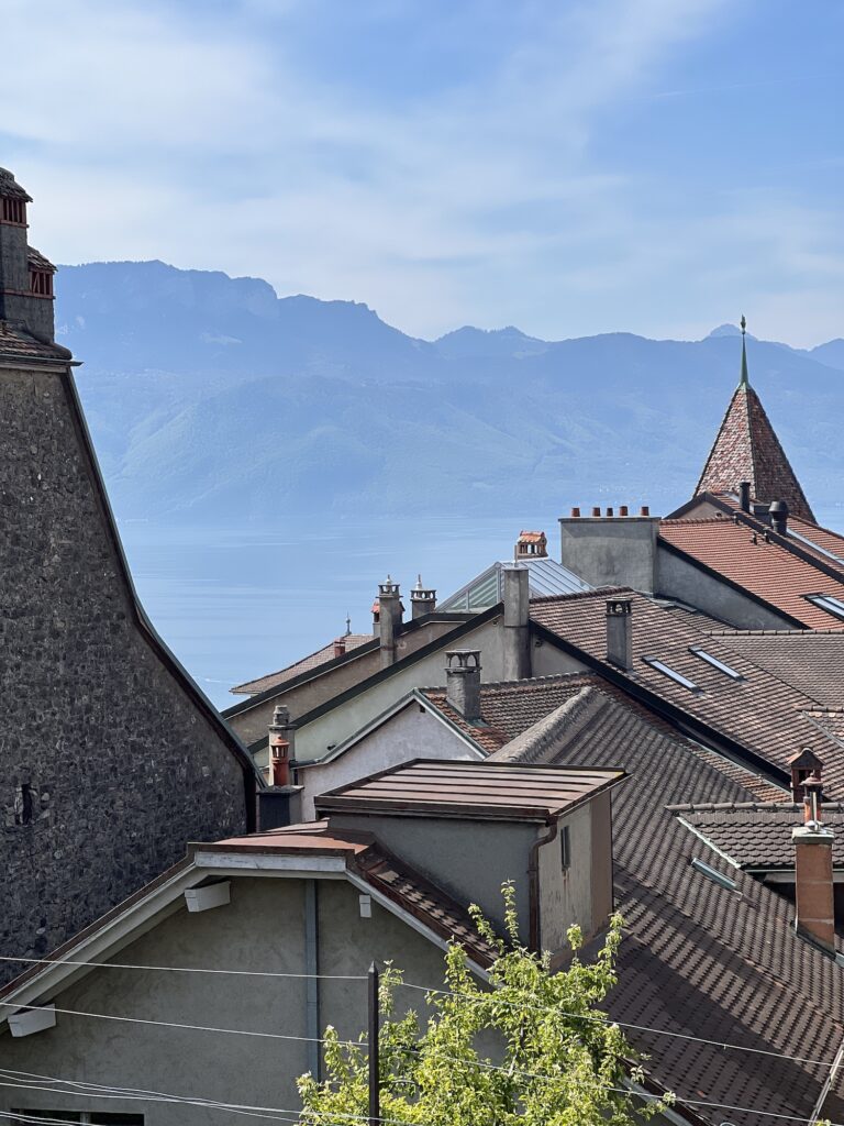 Alps and Lake Geneva