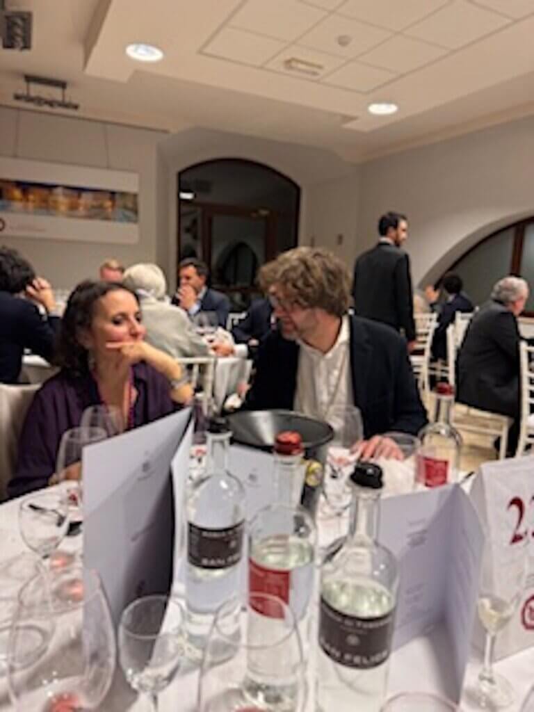 Gala dinner at Fortress tasting Vino Nobile di Montepulciano