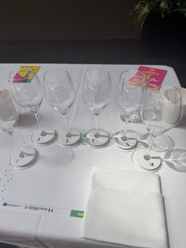 National Prosecco week Place Setting