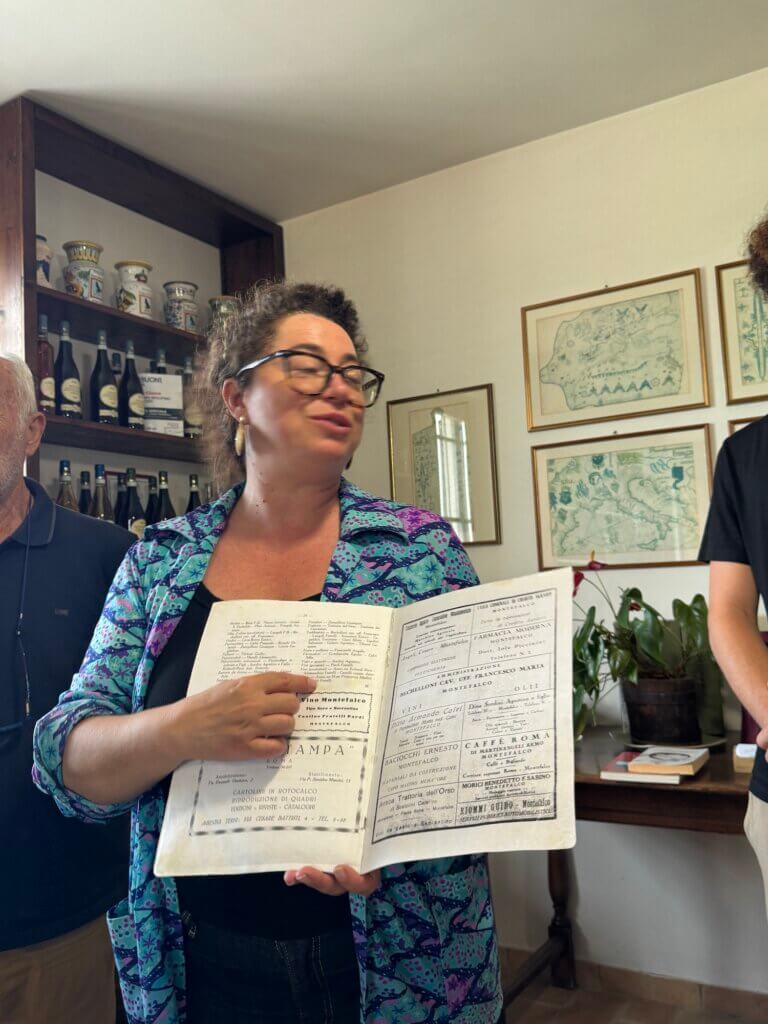 Signora Spacchetti of Colle Ciocco