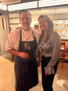 Chef Michael Zentner & sommelier Marika Vida