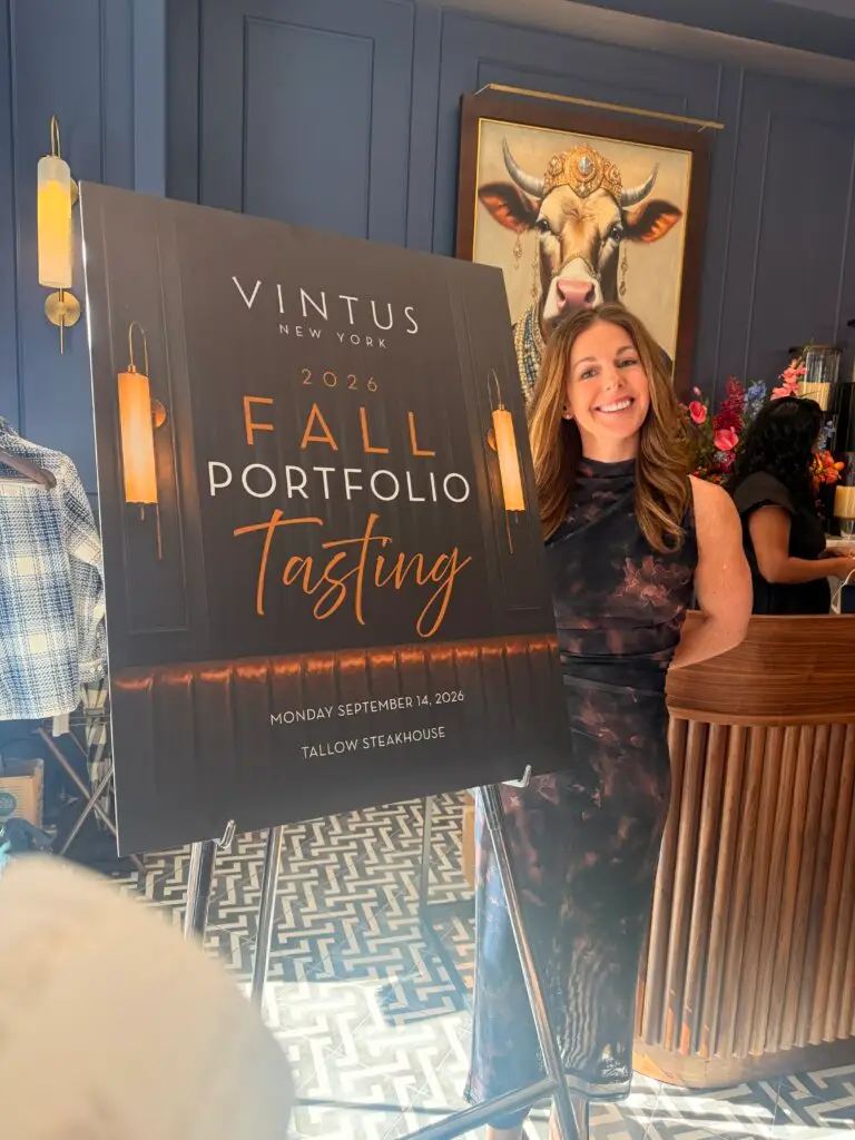 Alyssa Faden of VINTUS at Tallow Steakhouse in NYC at Portfolio Tasting